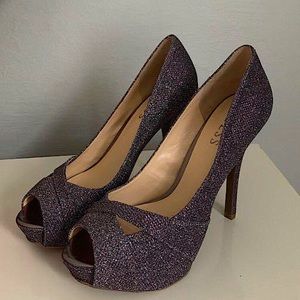 Guess Sparkly Heels size 8